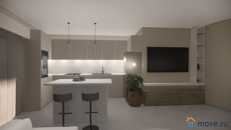 3-комн. квартира, 86 м²