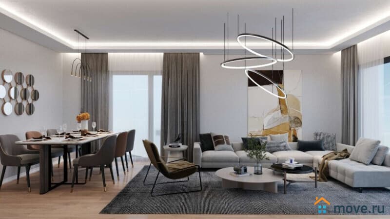 3-комн. квартира, 104 м²