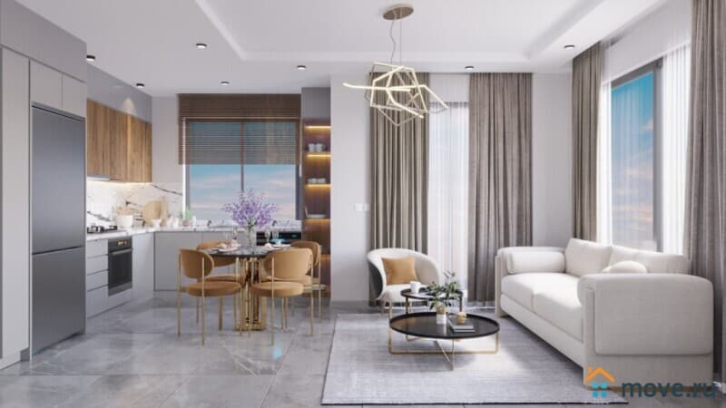 2-комн. квартира, 58 м²