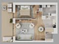 Продаю двухкомнатную квартиру, 56 м², этаж 1 из 5. Фото 3