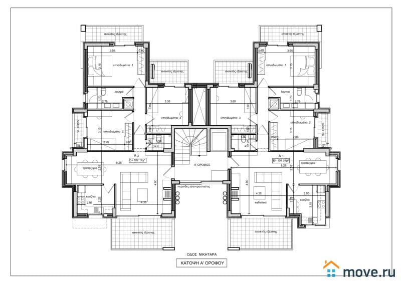 4-комн. квартира, 102 м²
