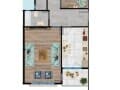 Продаю четырехкомнатную квартиру, 195 м², этаж 3 из 4. Фото 7
