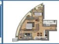 Продается трехкомнатная квартира, 144 м², этаж 5 из 27. Фото 14