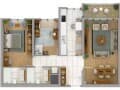 Продается четырехкомнатная квартира, 168 м², этаж 5 из 21. Фото 49