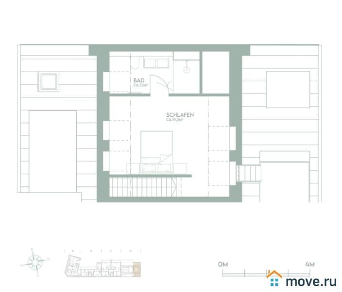4-комн. квартира, 97 м²