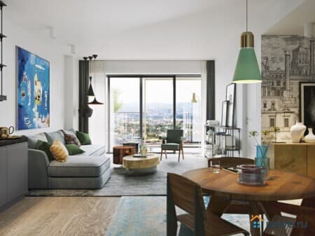 Продажа 2-комнатной квартиры, 51 м², Франкфурт-На-Майне