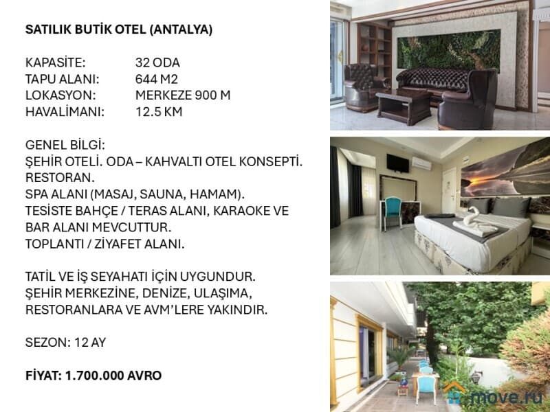 гостиница, 1000 м²