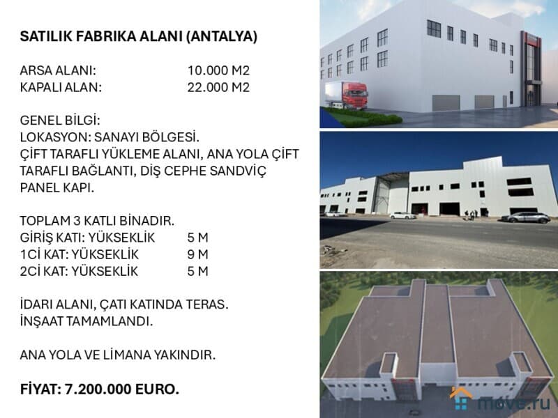 нежилое здание, 22000 м²