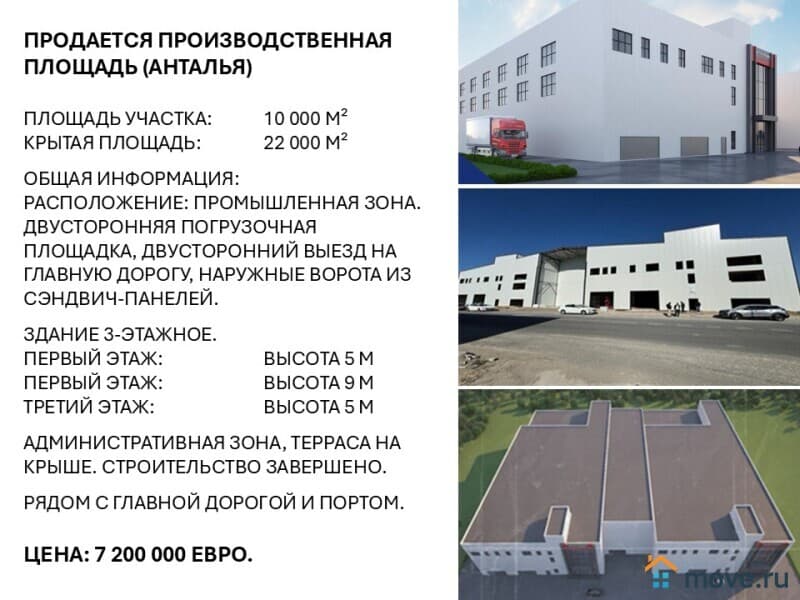 нежилое здание, 22000 м²
