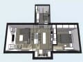 Продаю двухкомнатную квартиру, 59 м², этаж 1 из 3. Фото 4