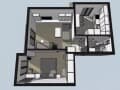 Продаю двухкомнатную квартиру, 59 м², этаж 1 из 3. Фото 5