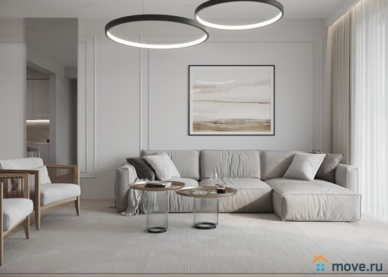 2-комн. квартира, 55 м²