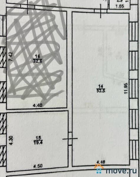 помещение свободного назначения, 73 м²