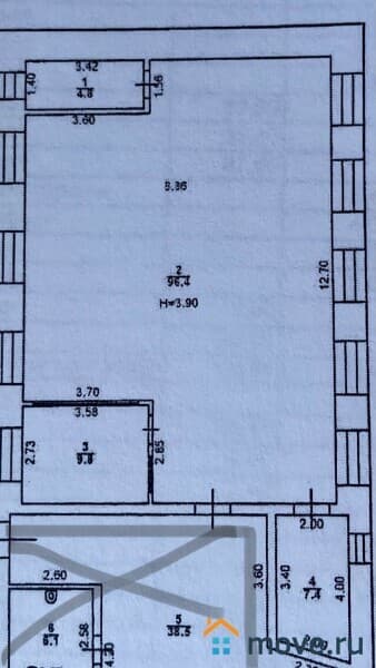 помещение свободного назначения, 103 м²