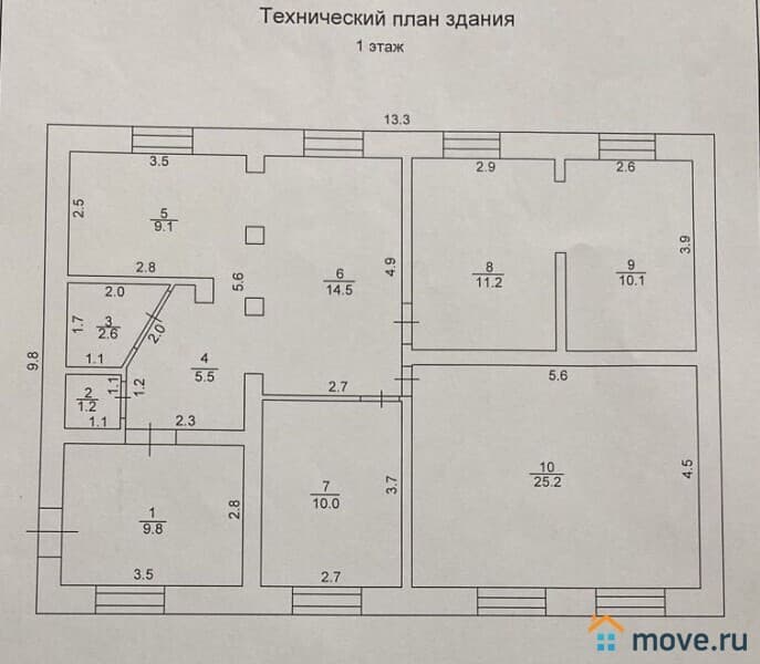 коттедж, 99 м², 17 соток