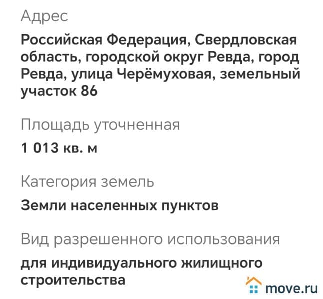 земельный участок, 10 соток