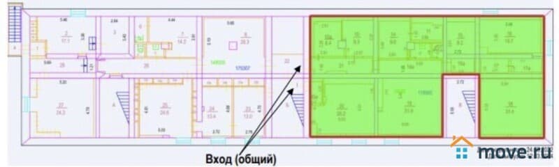 свободного назначения, 198 м²