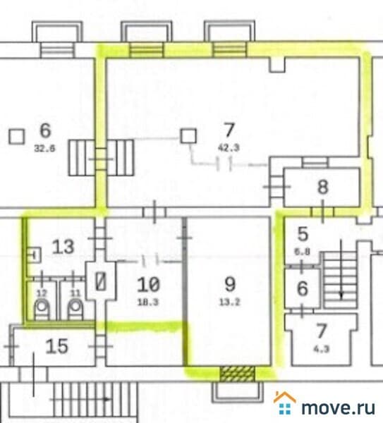 свободного назначения, 78 м²