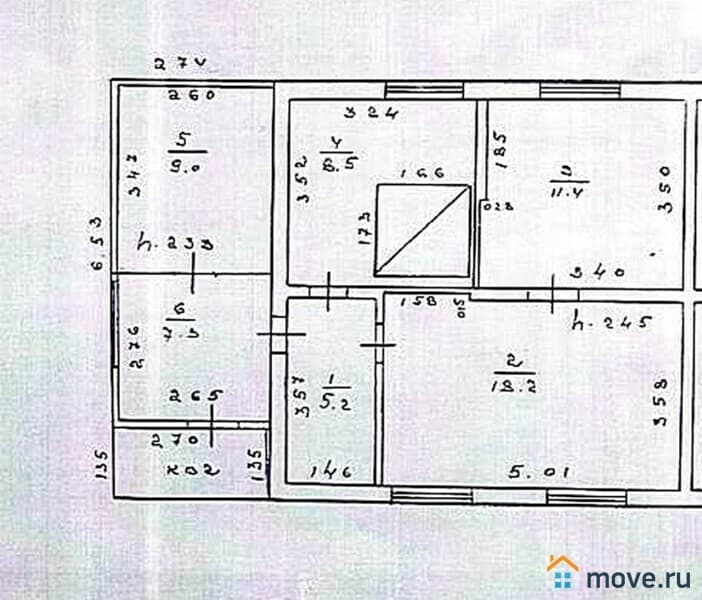 дом, 60 м²