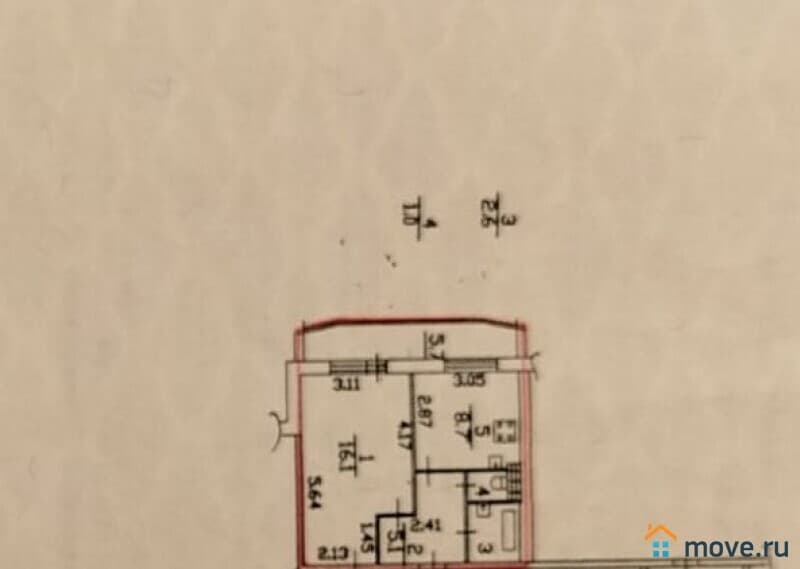 1-комн. квартира, 34 м²