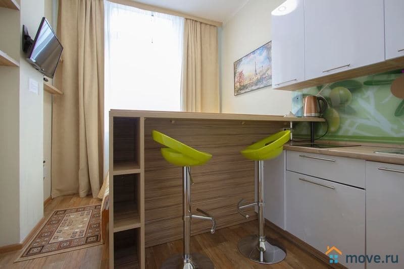 1-комн. апартаменты, 19 м²