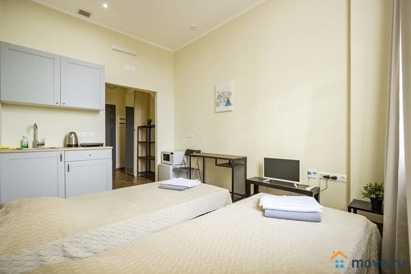 1-комн. апартаменты, 21 м²