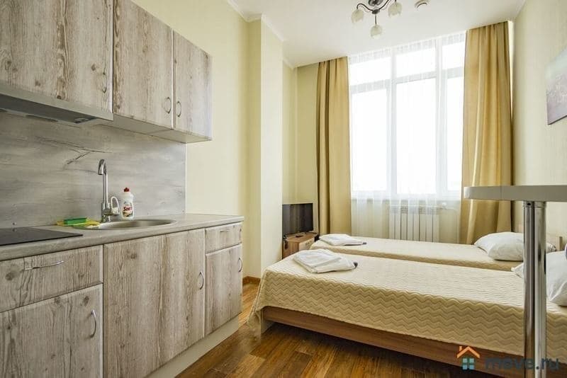 1-комн. апартаменты, 19 м²