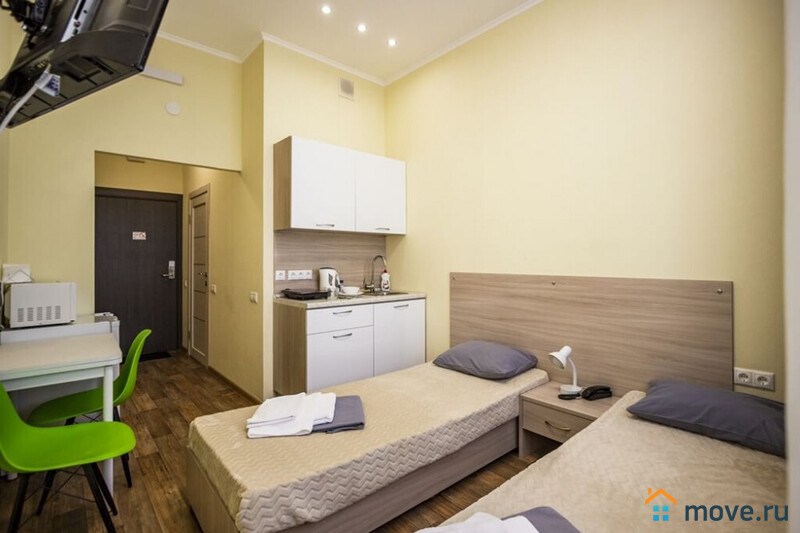 1-комн. апартаменты, 19 м²