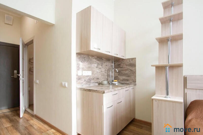 1-комн. апартаменты, 19 м²