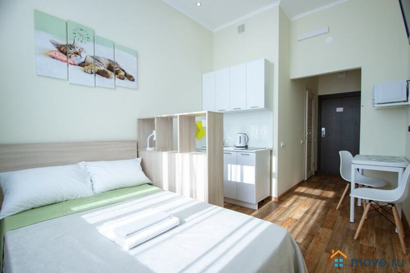 1-комн. апартаменты, 19 м²