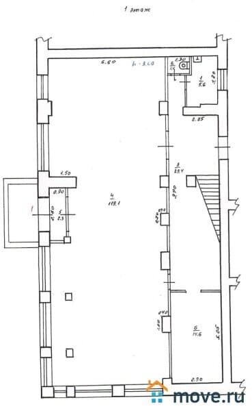 торговое помещение, 310 м²