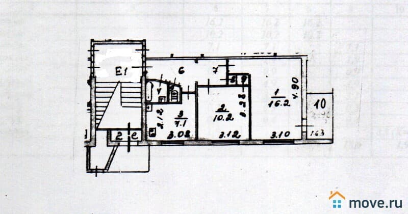 2-комн. квартира, 45 м²