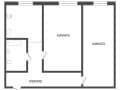 2-комн. квартира, 42 м&sup2;