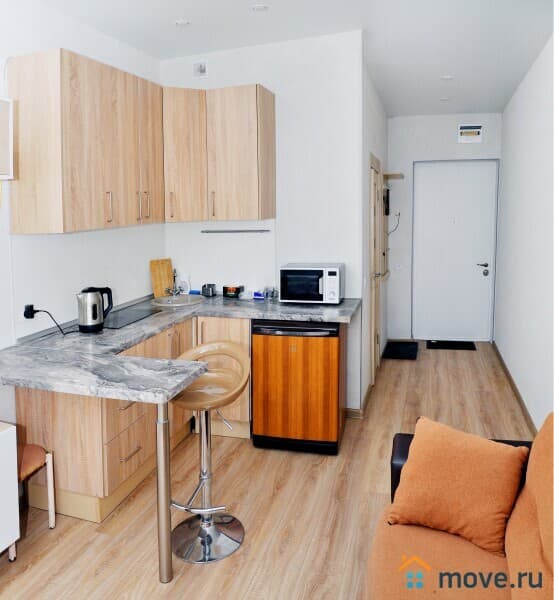 1-комн. апартаменты, 18 м²