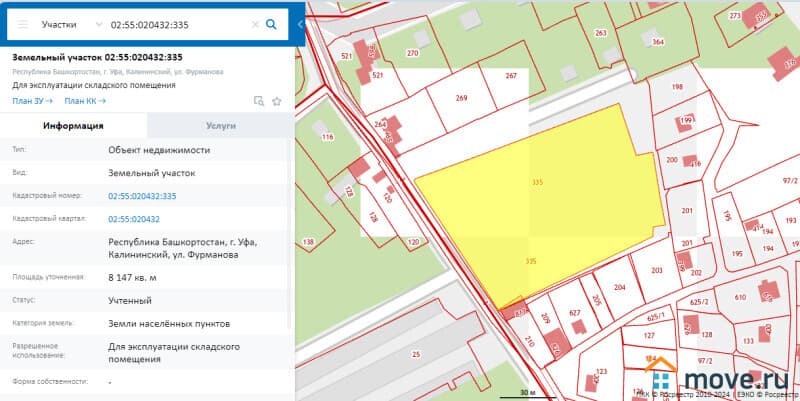 коммерческий участок, 8150 м²