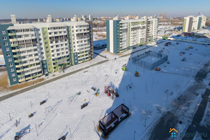 3-комн. квартира, 55.8 м²