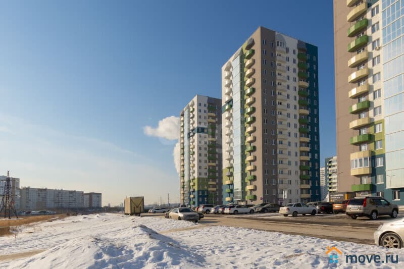 3-комн. квартира, 55.8 м²