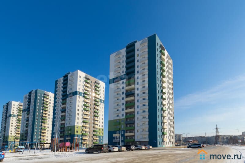 3-комн. квартира, 55.8 м²