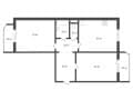 2-комн. квартира, 66.7 м&sup2;