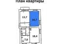 комната, 18.7 м²