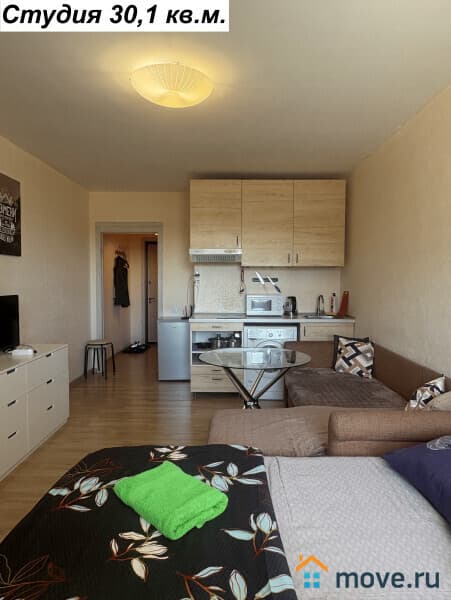1-комн. квартира, 30.1 м&sup2;