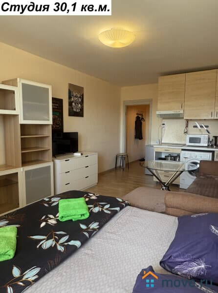 1-комн. квартира, 30.1 м&sup2;