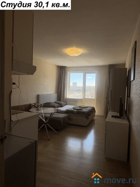 1-комн. квартира, 30.1 м&sup2;