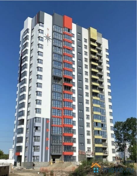 2-комн. квартира, 53.6 м&sup2;