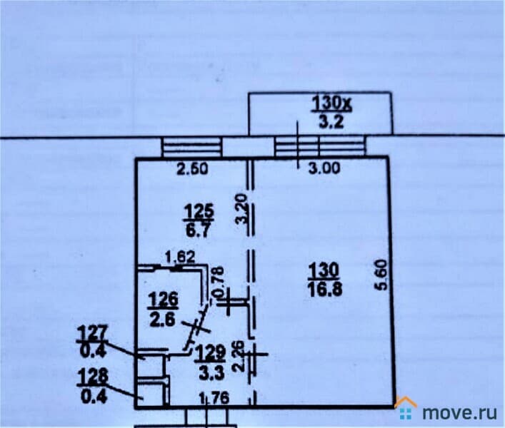 1-комн. квартира, 33 м²