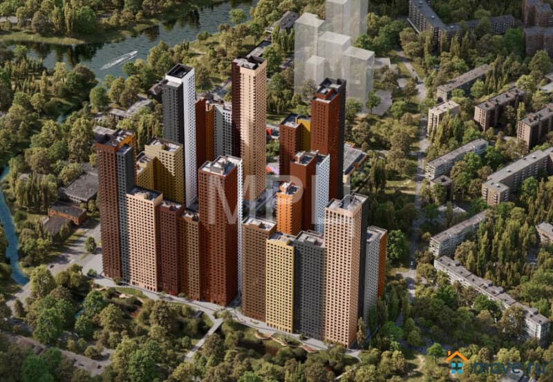 2-комн. квартира, 56.1 м²