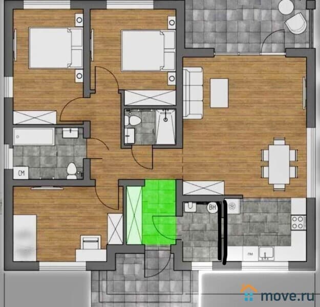 дом, 120 м&sup2;