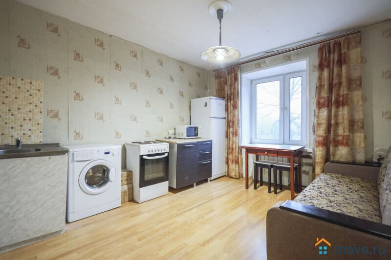 1-комн. квартира, 33.7 м²