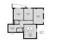 3-комн. квартира, 76.4 м&sup2;