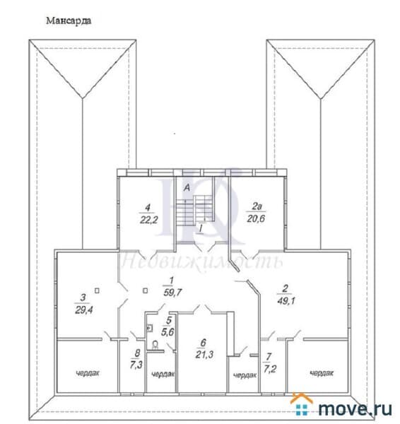 нежилое здание, 1126 м²